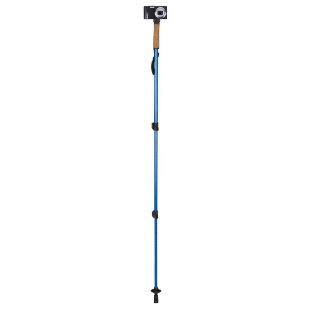 Outdoor Products Monopod Trekking Pole Single - 4.3 ft Blue